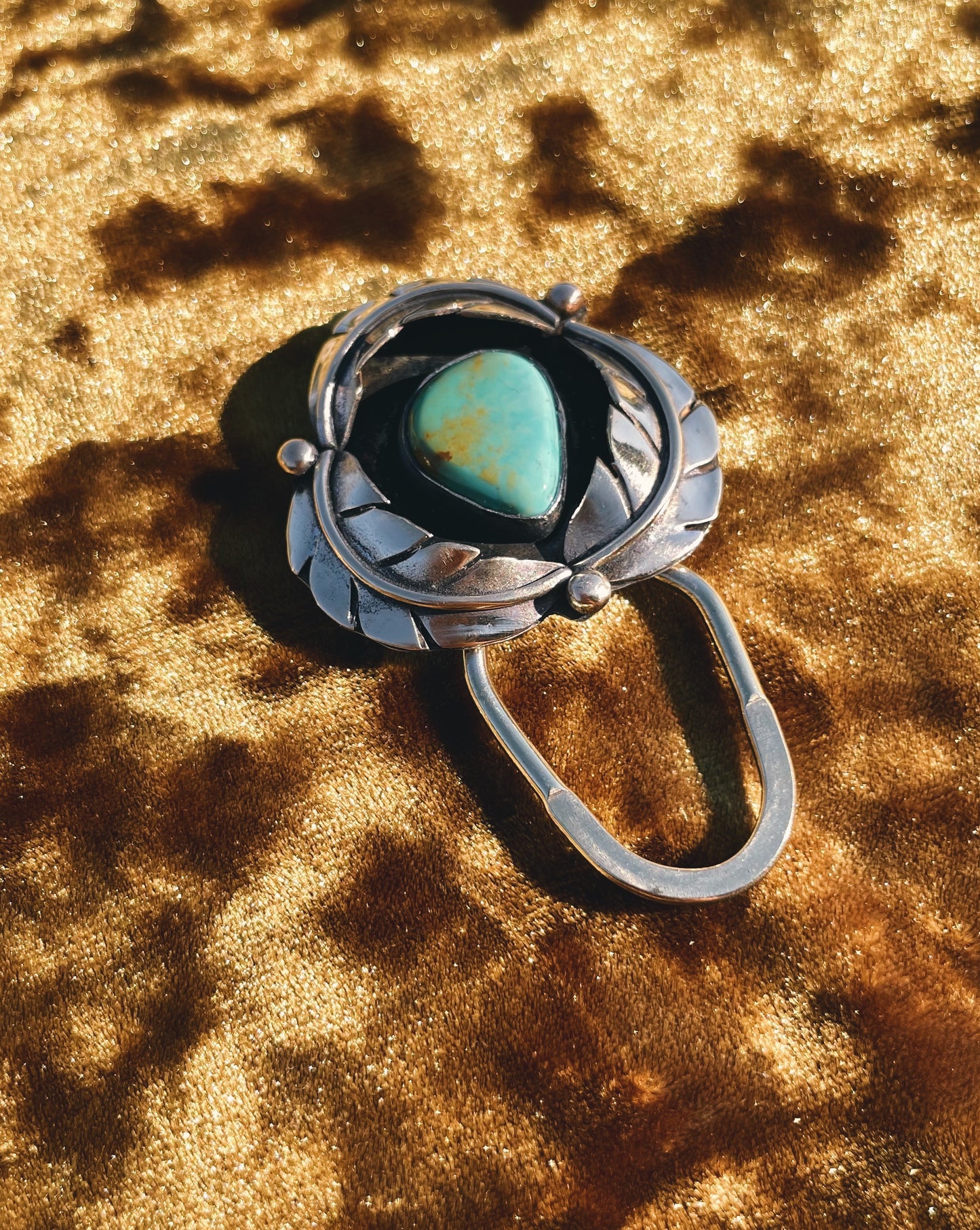 Turquoise Key Ring