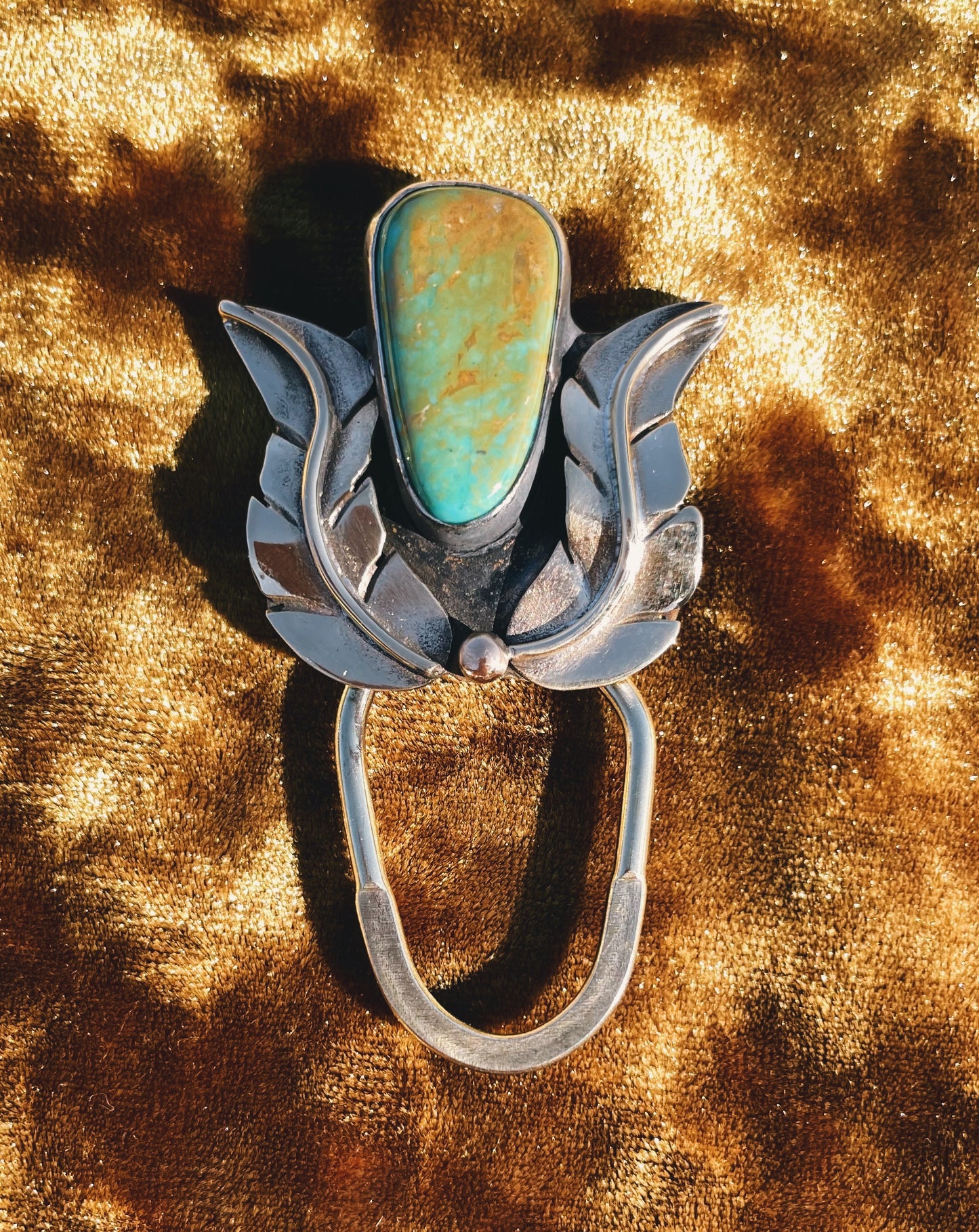 Turquoise Key Ring