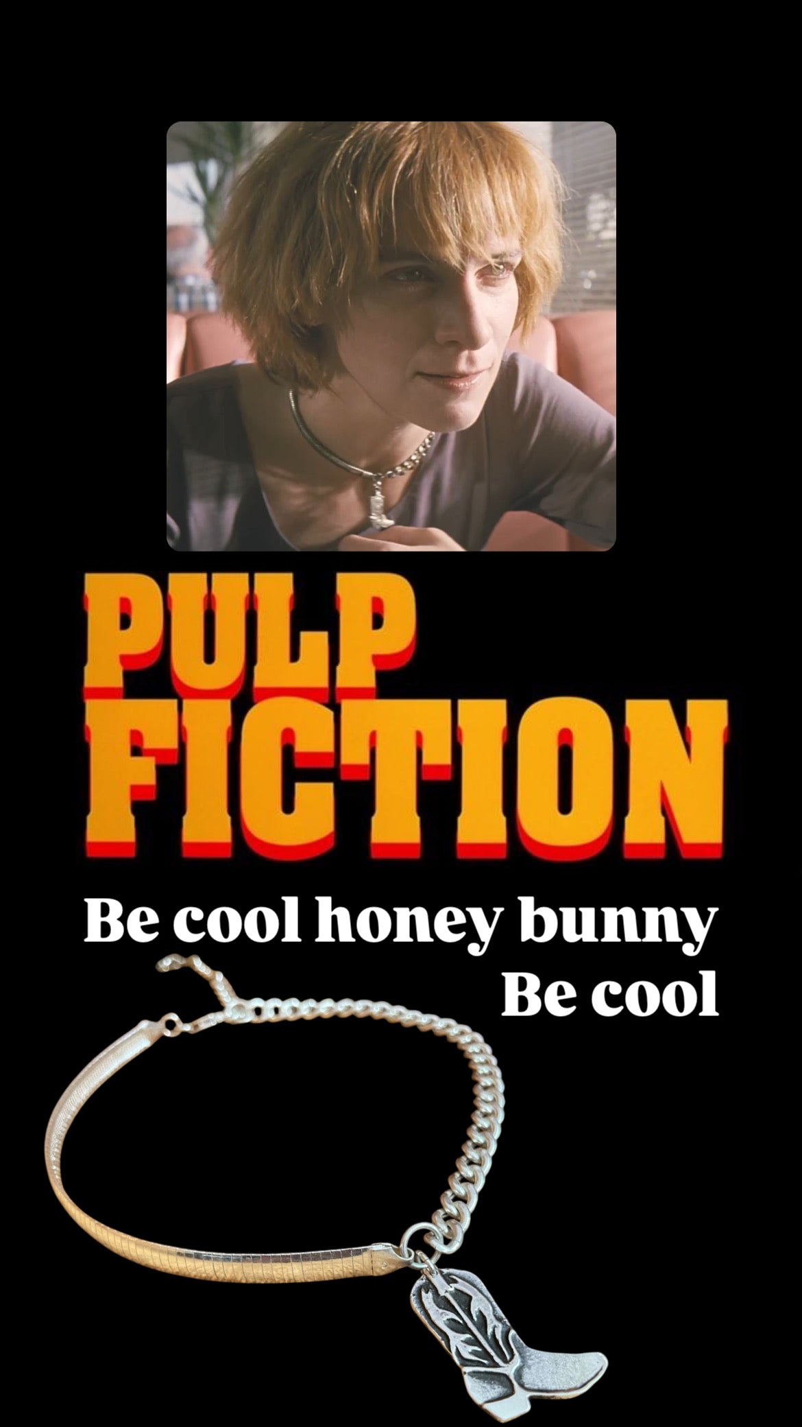 Honey Bunny choker