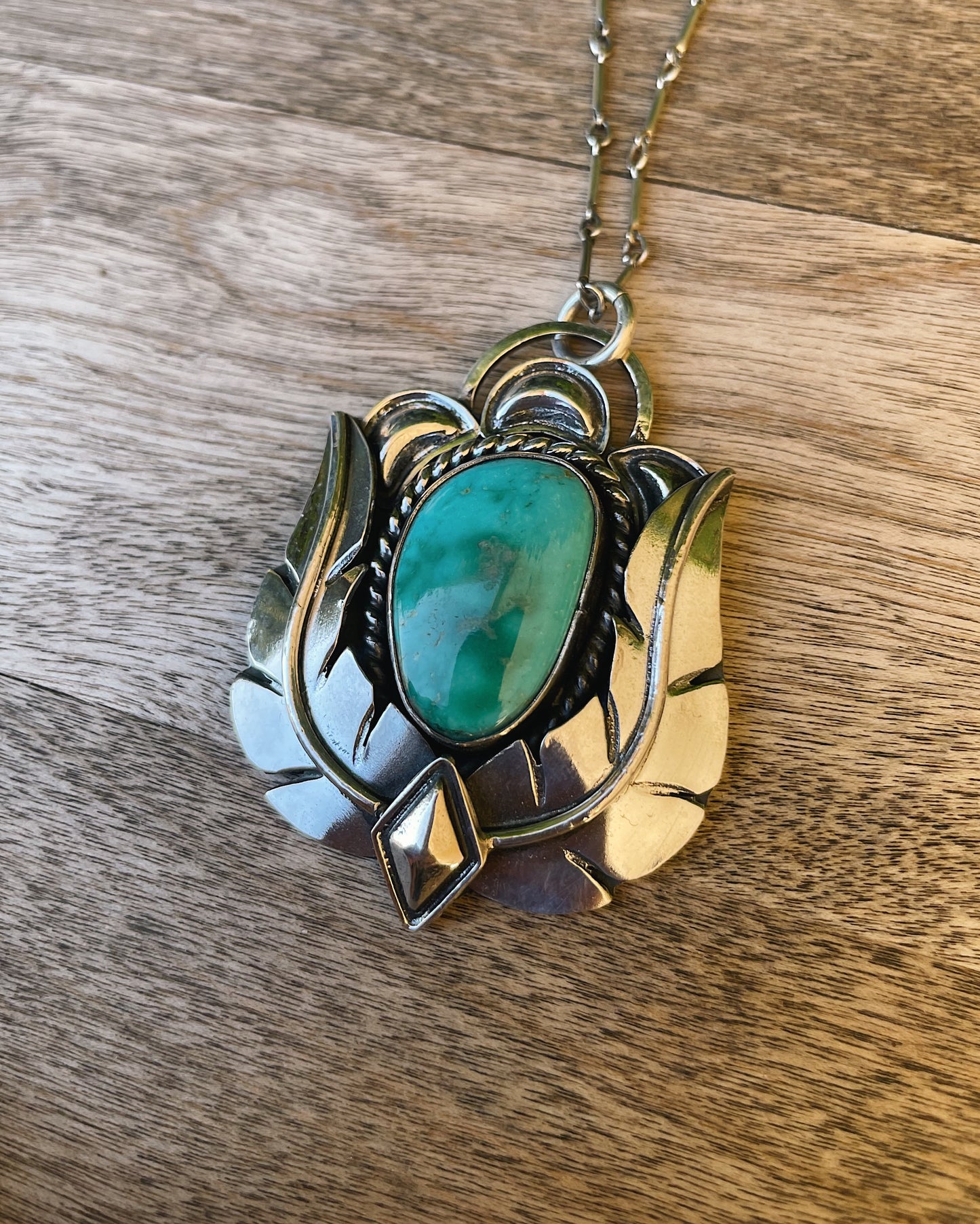 Hachita Turquoise Pendant