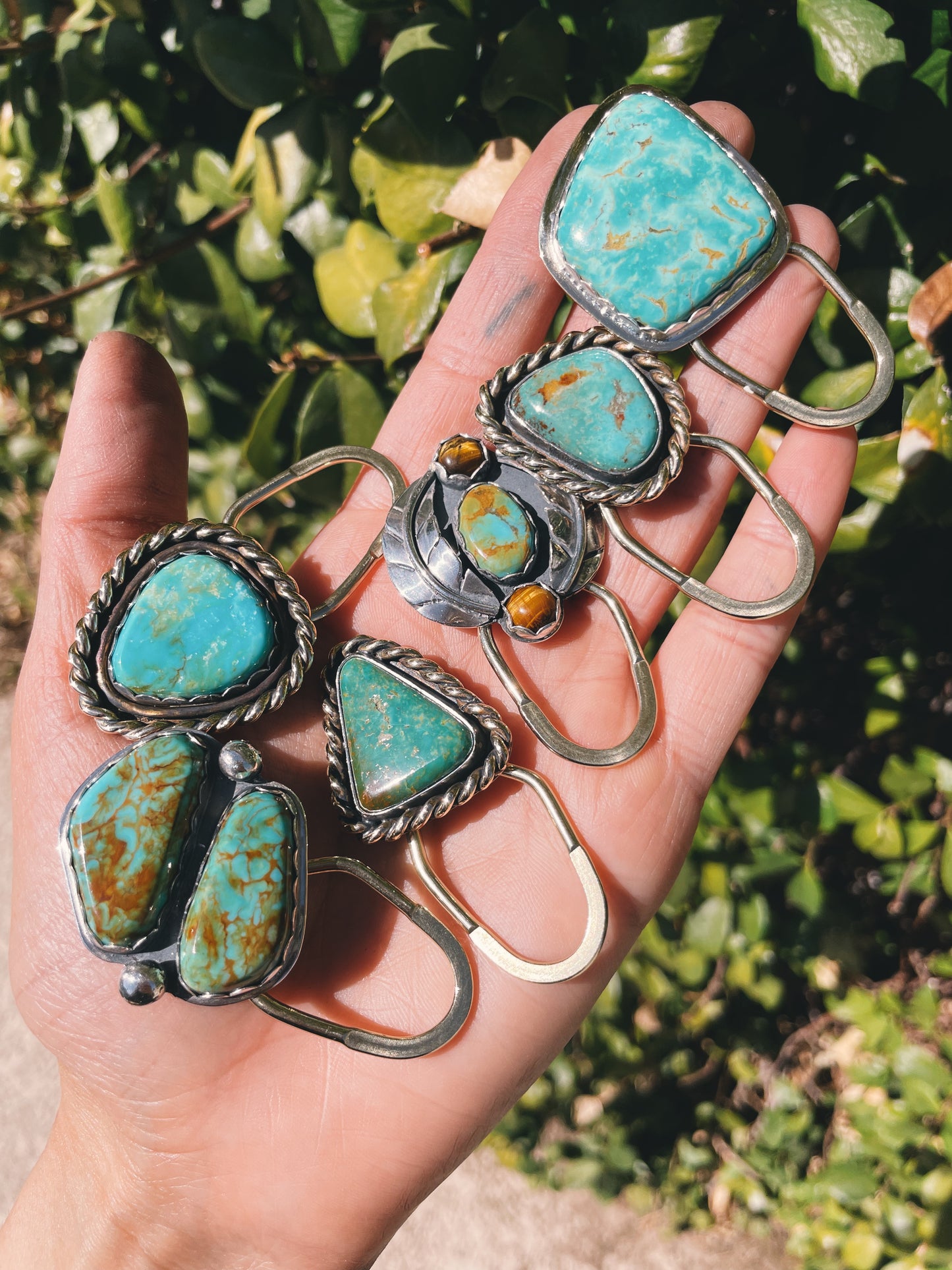 Campitos Turquoise & Tigers Eye Key Ring