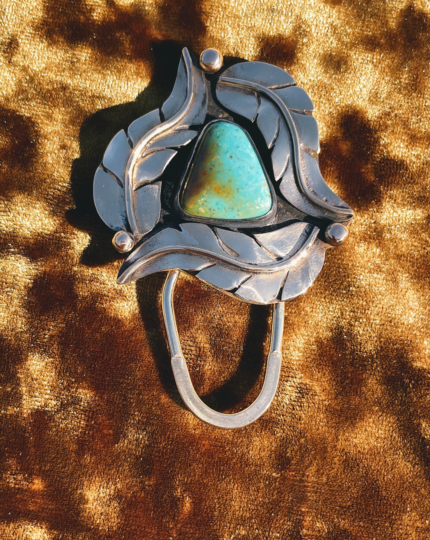 Turquoise Key Ring