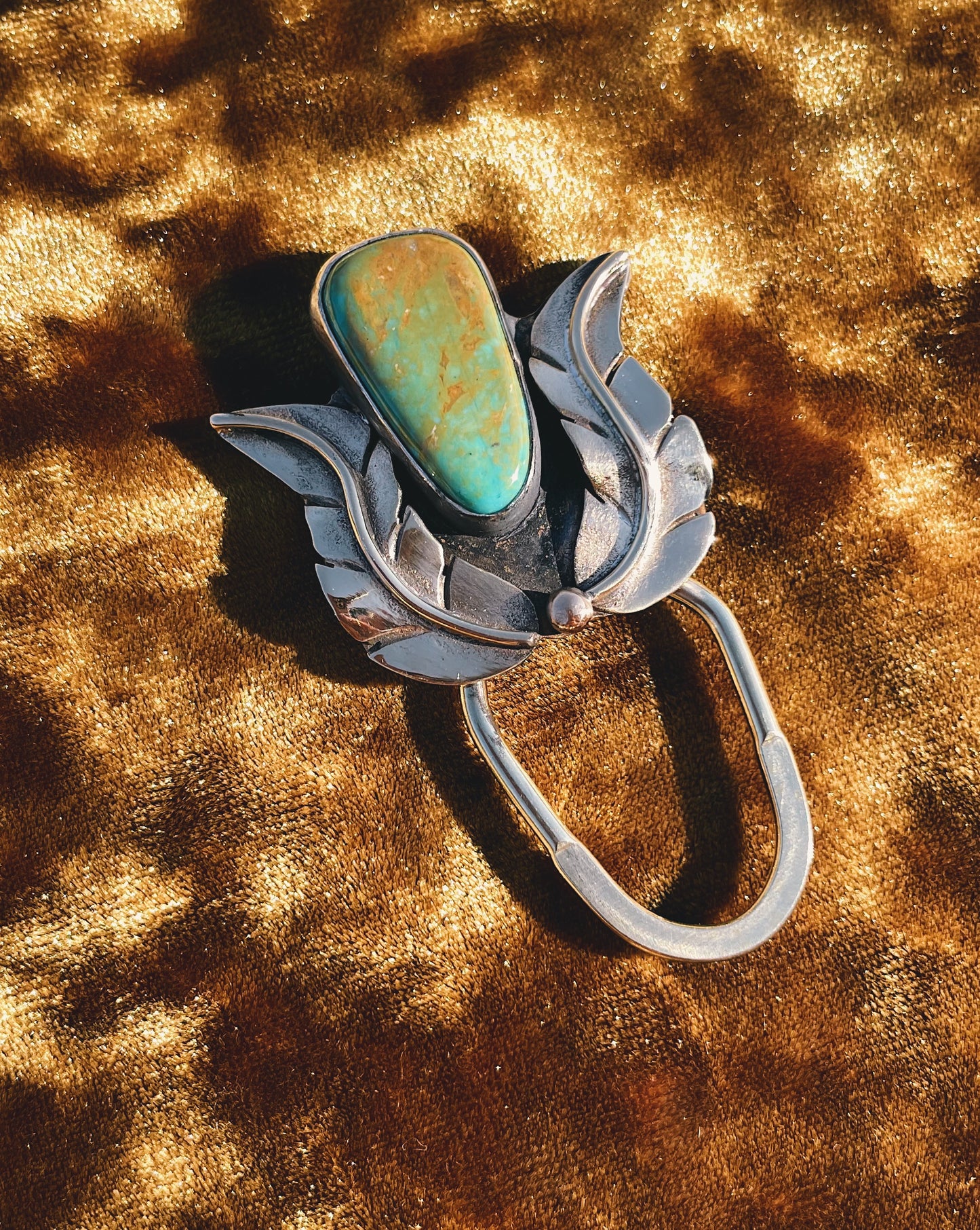 Turquoise Key Ring