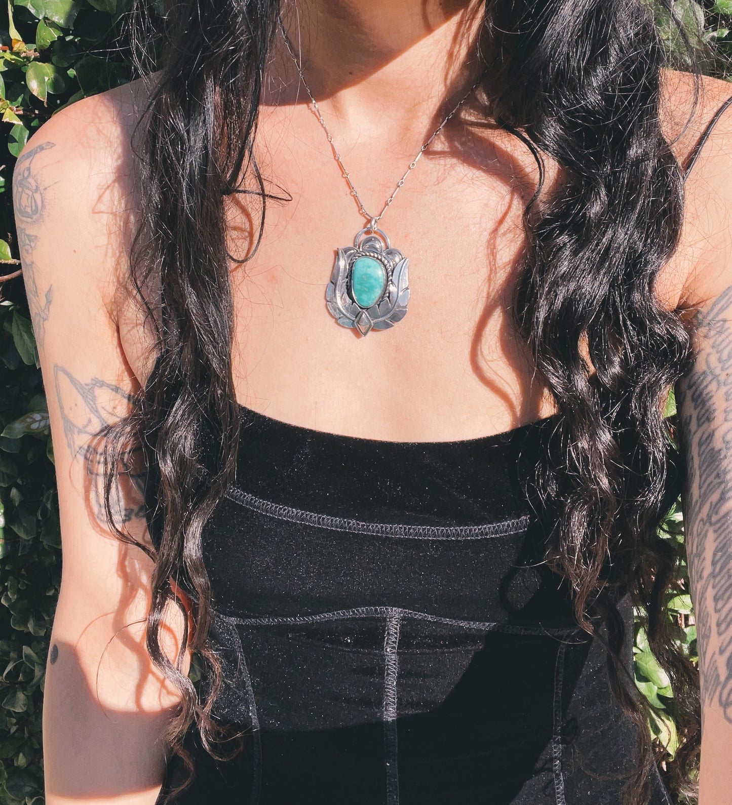 Hachita Turquoise Pendant