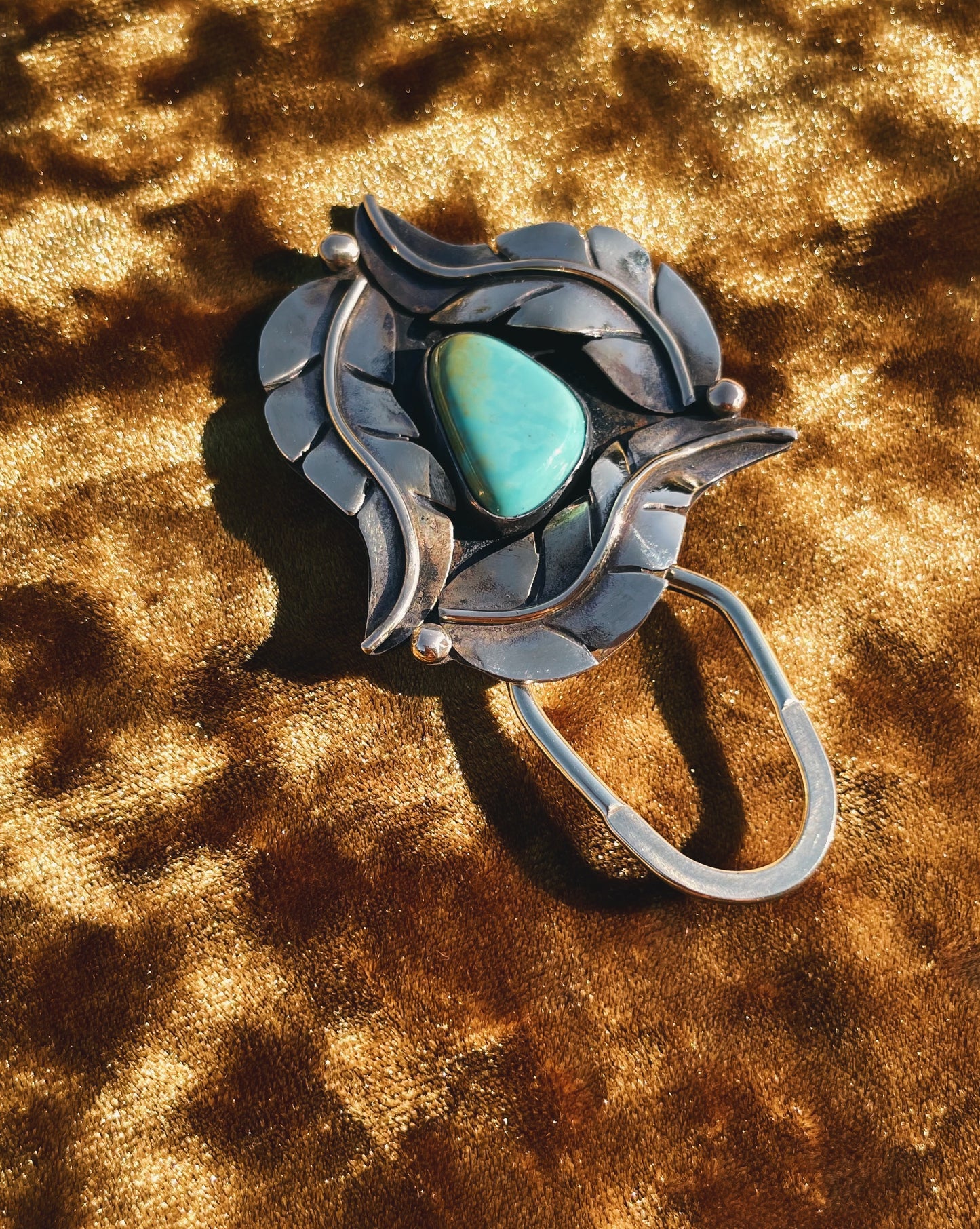 Turquoise Key Ring