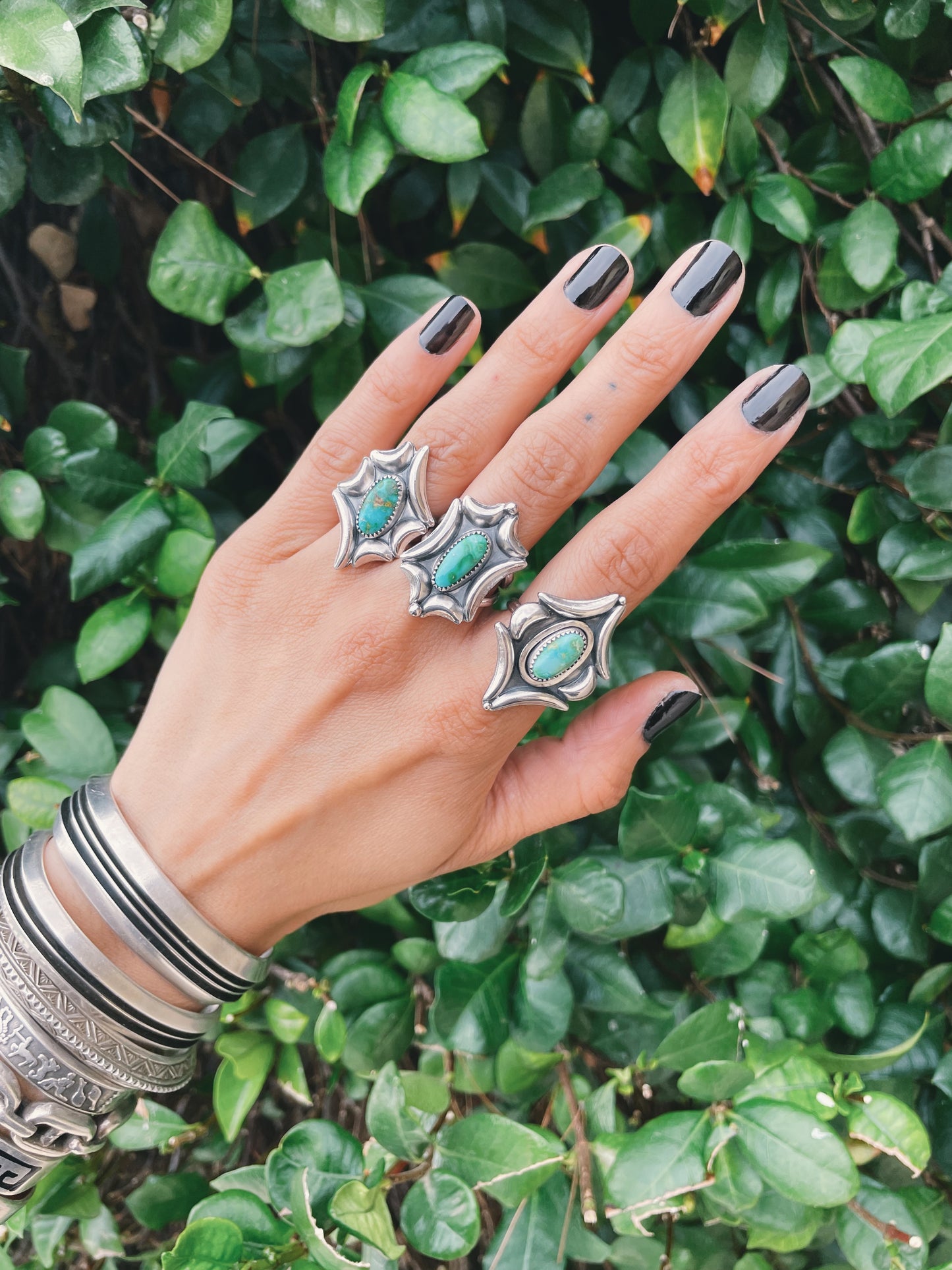 Repousse ring 8.5