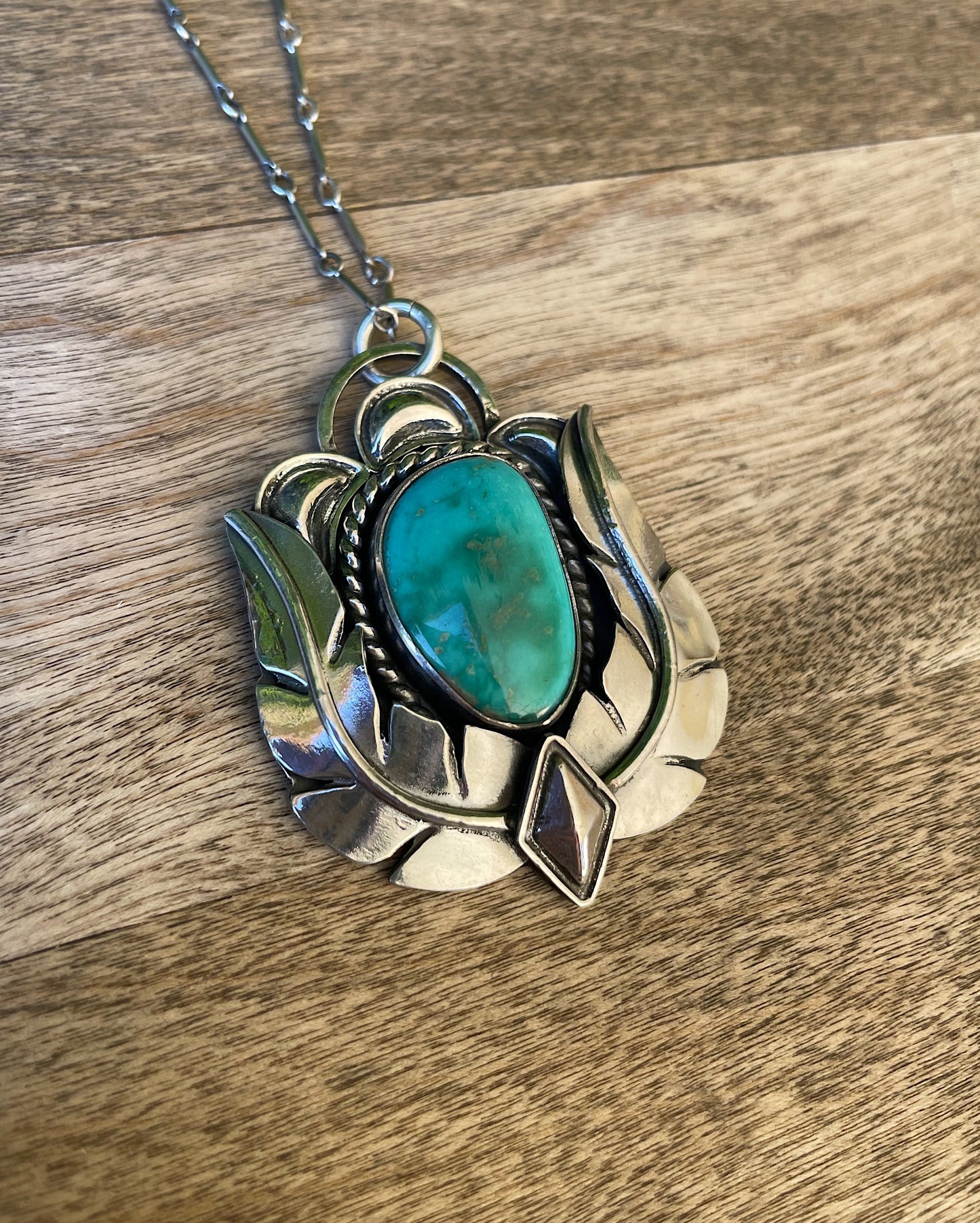 Hachita Turquoise Pendant