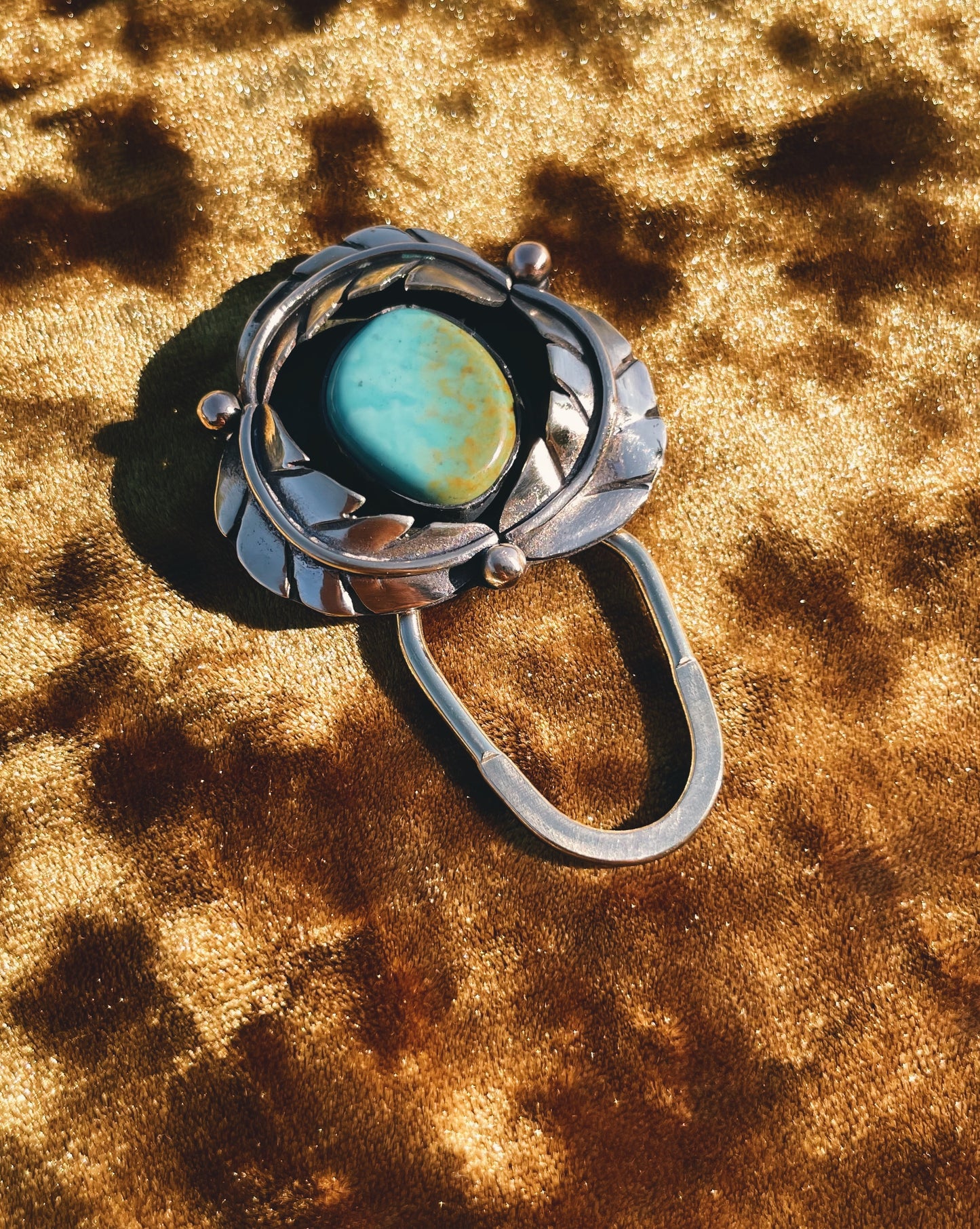 Turquoise Key Ring
