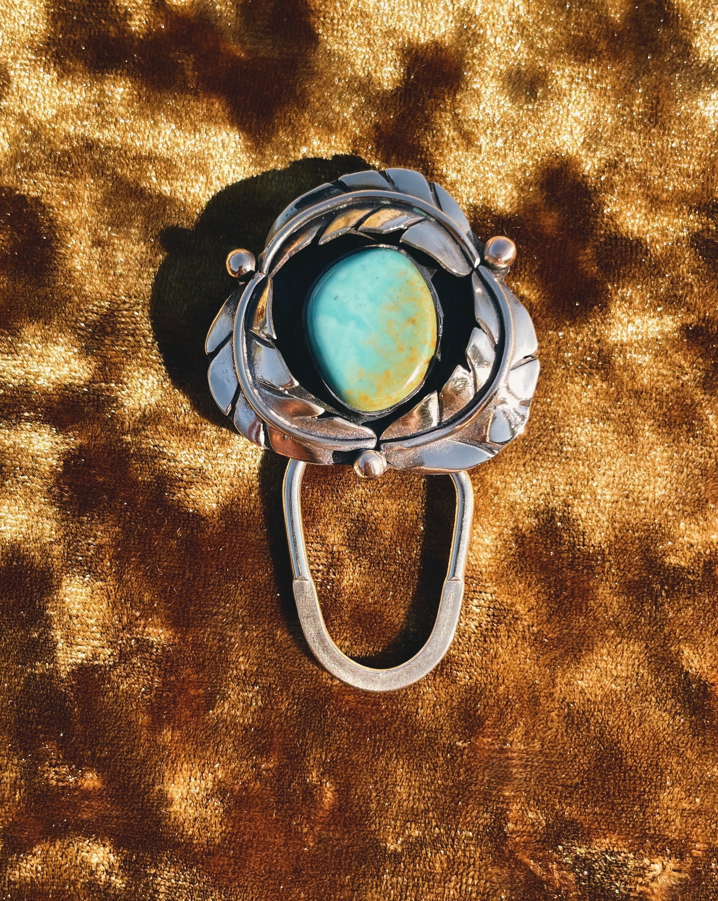 Turquoise Key Ring