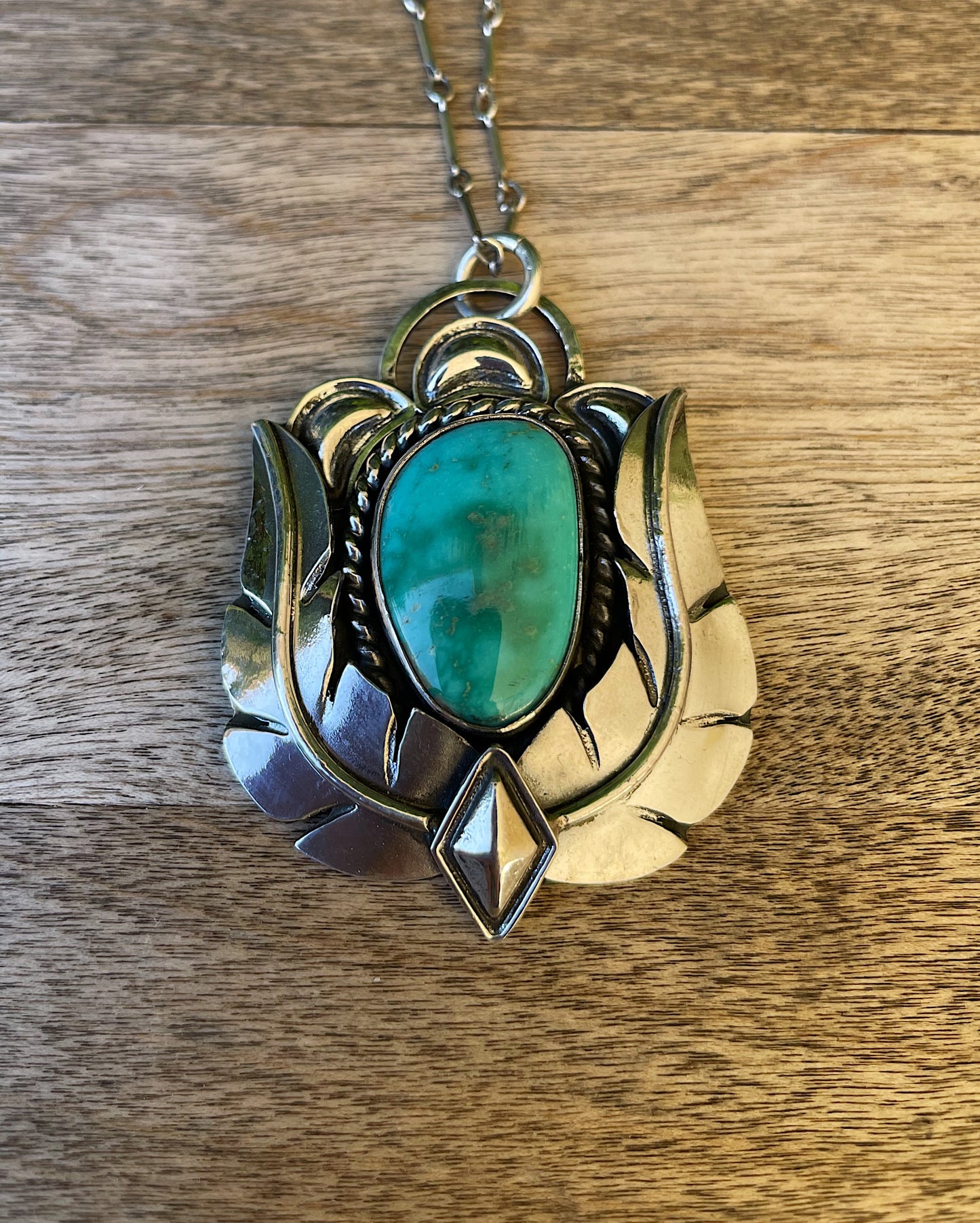 Hachita Turquoise Pendant