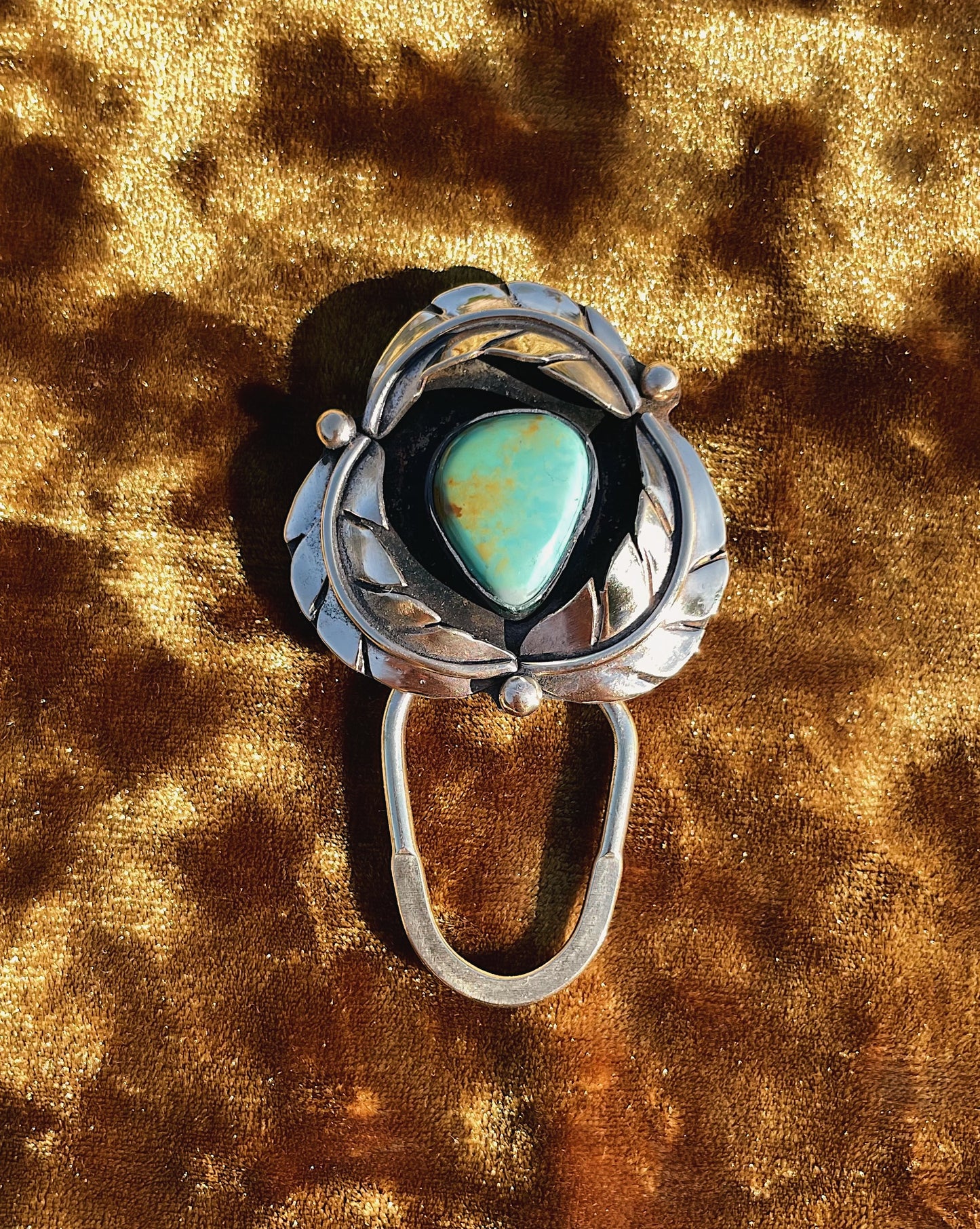 Turquoise Key Ring