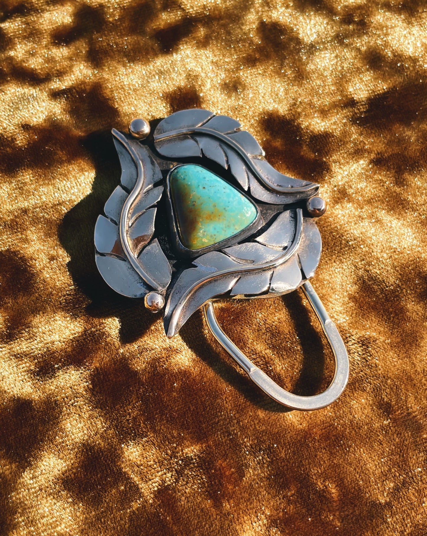 Turquoise Key Ring