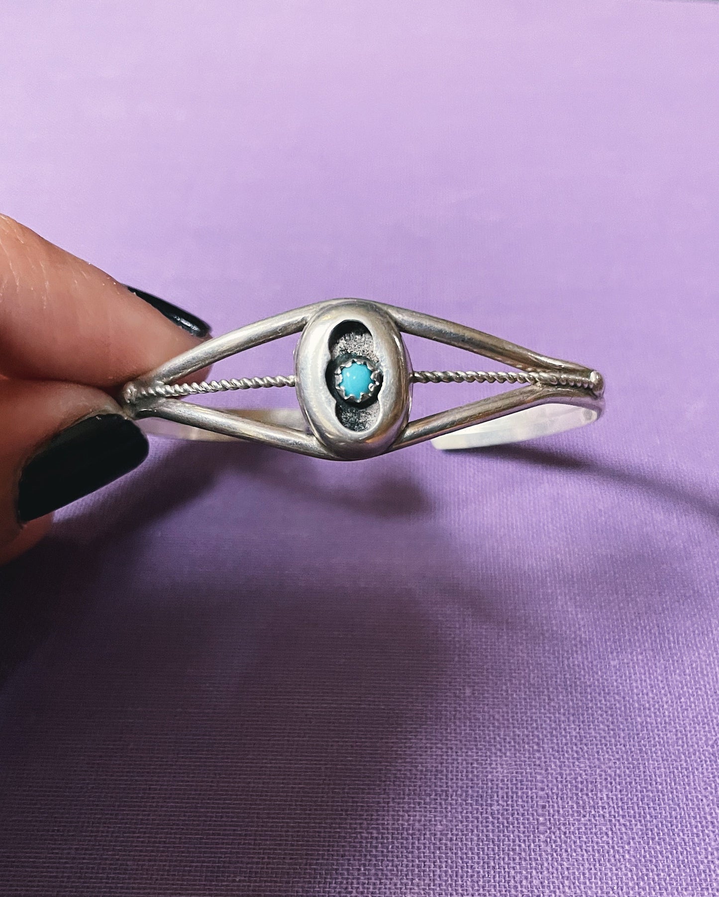 Shadowbox Kingman Turquoise Cuff