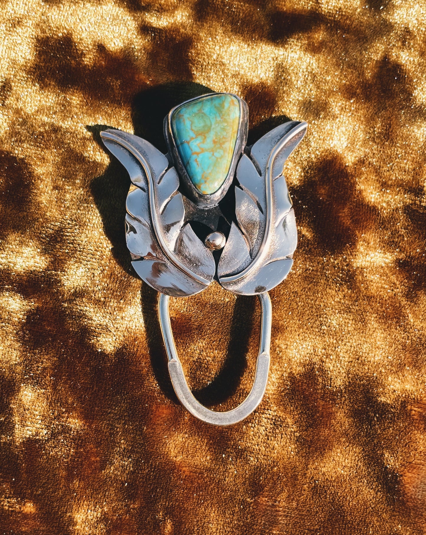 Turquoise Key Ring