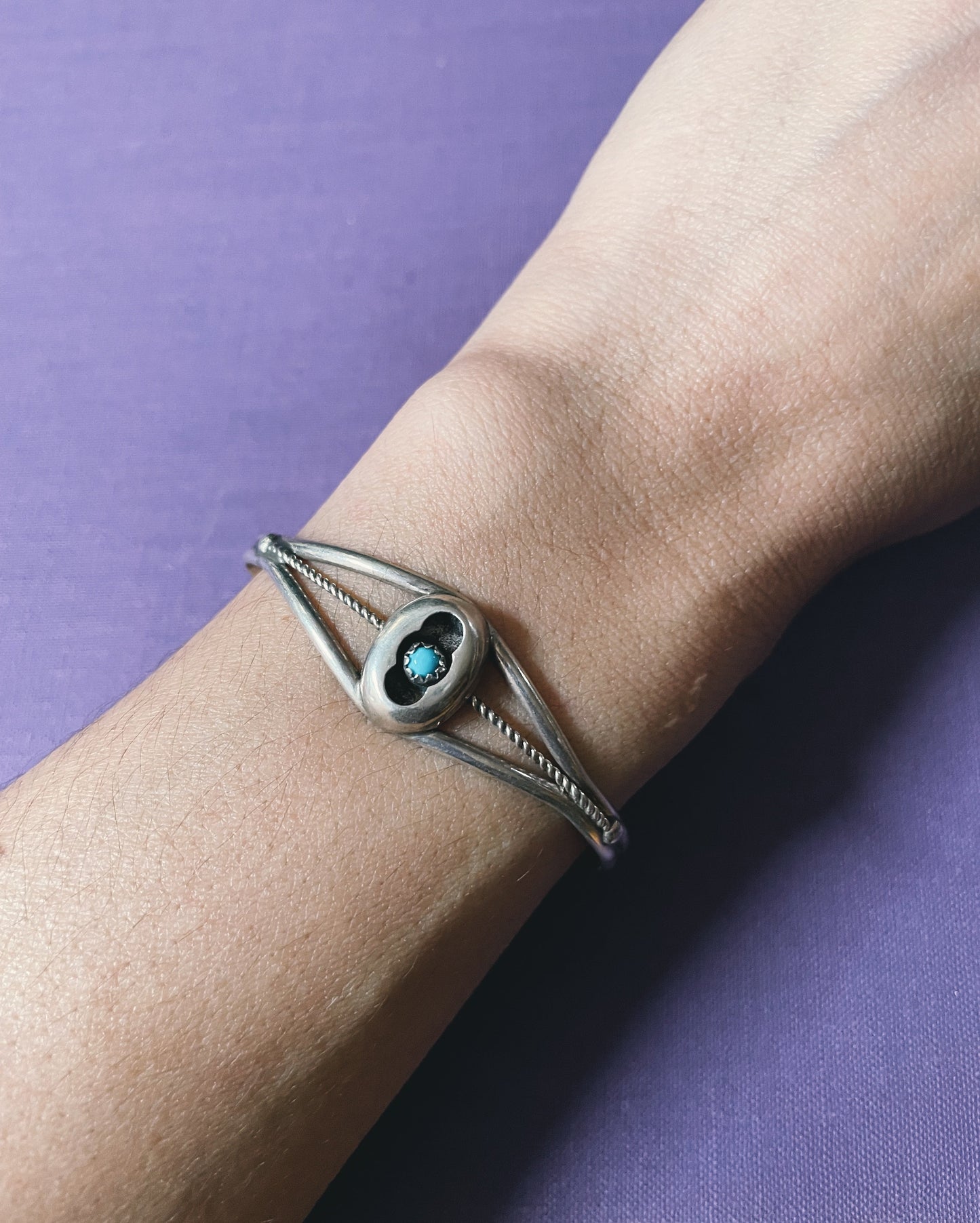 Shadowbox Kingman Turquoise Cuff