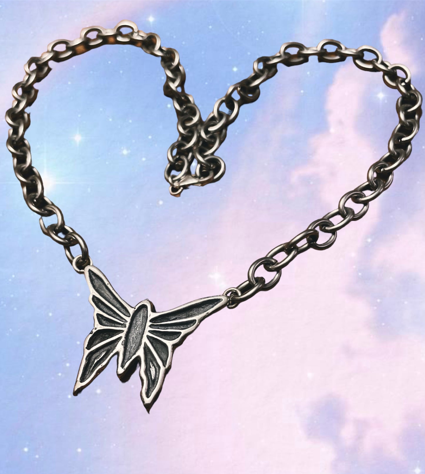 Sterling Silver Butterfly necklace
