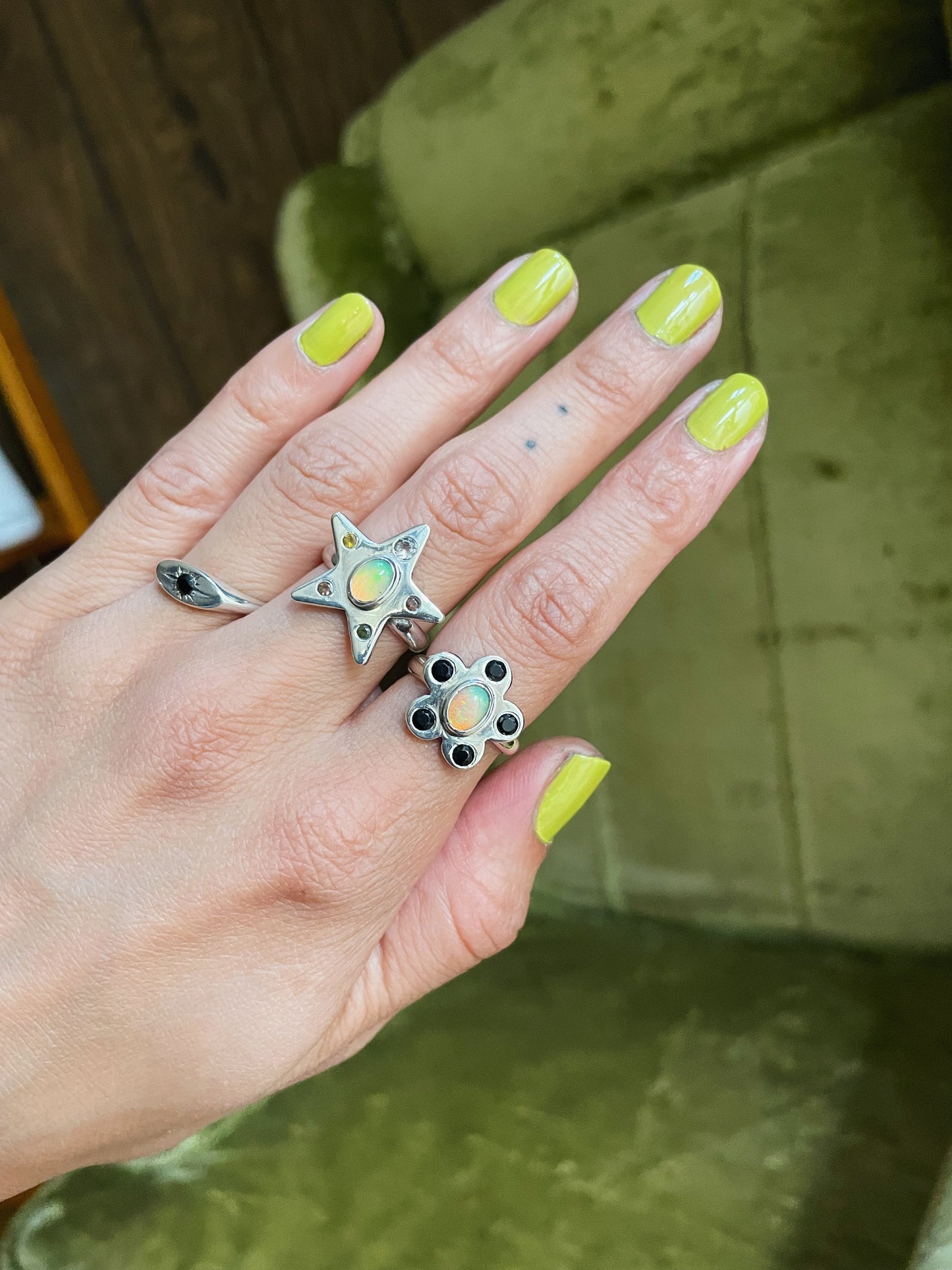Black Onyx Sterling Silver Ring