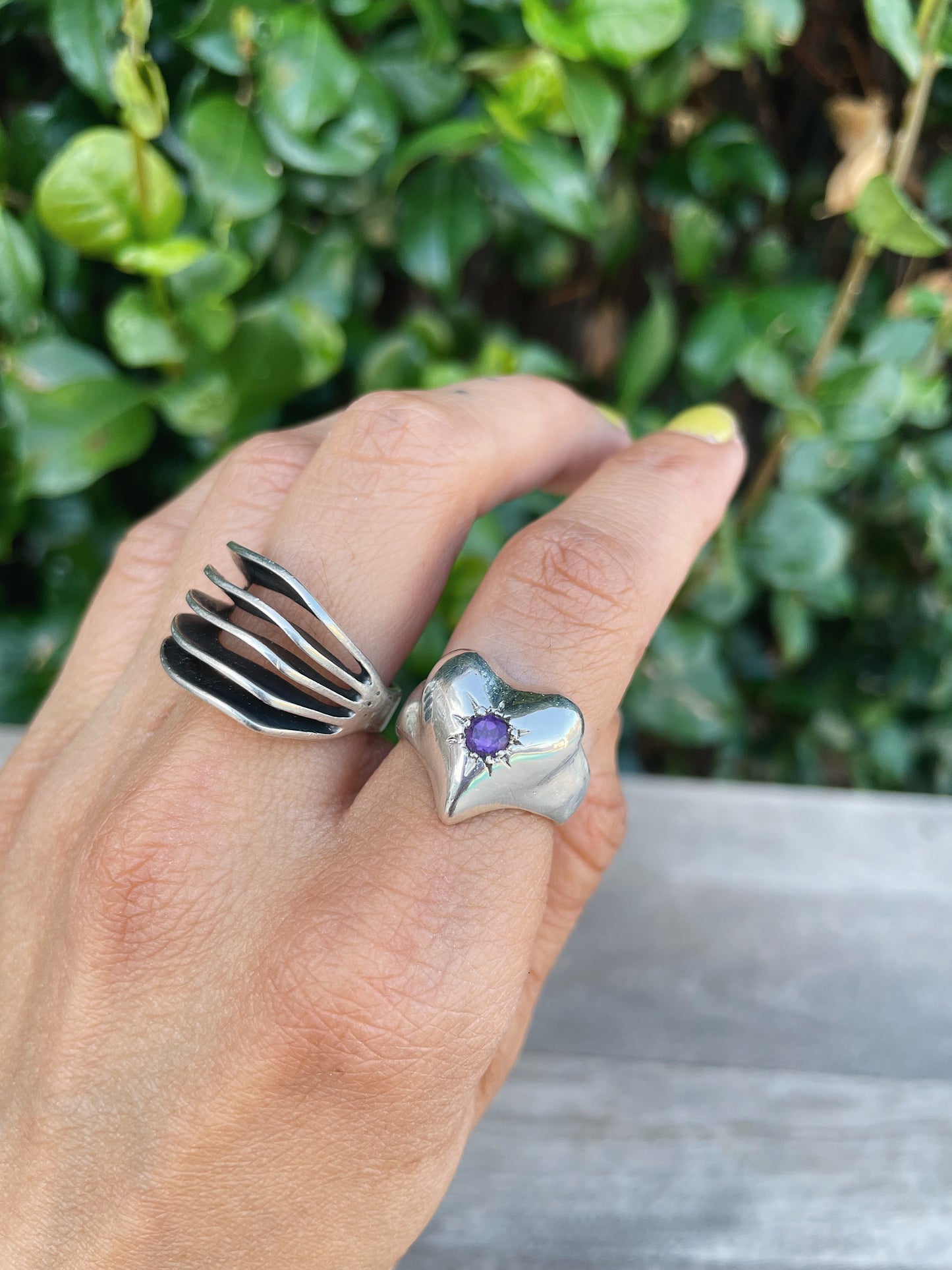 Heartthrob Amethyst ring size 7