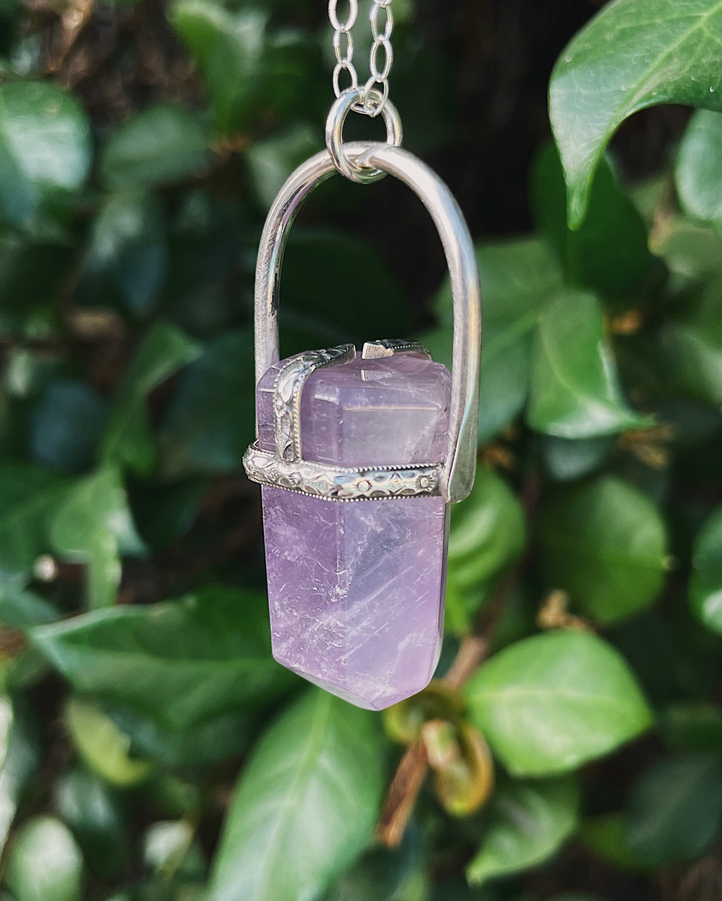 Amethyst Prong Talisman