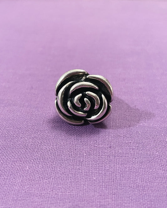 Sterling Rose ring size 4.25