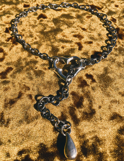 Heartthrob + Tear Drop Lariat Choker