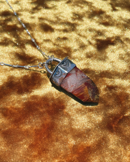 Amphibole Quartz Talisman