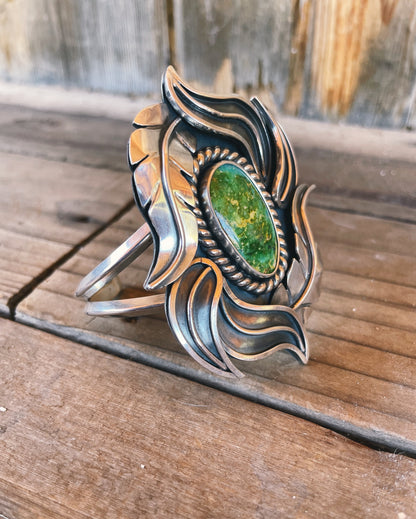 Sonoran Turquoise Sterling Silver Cuff