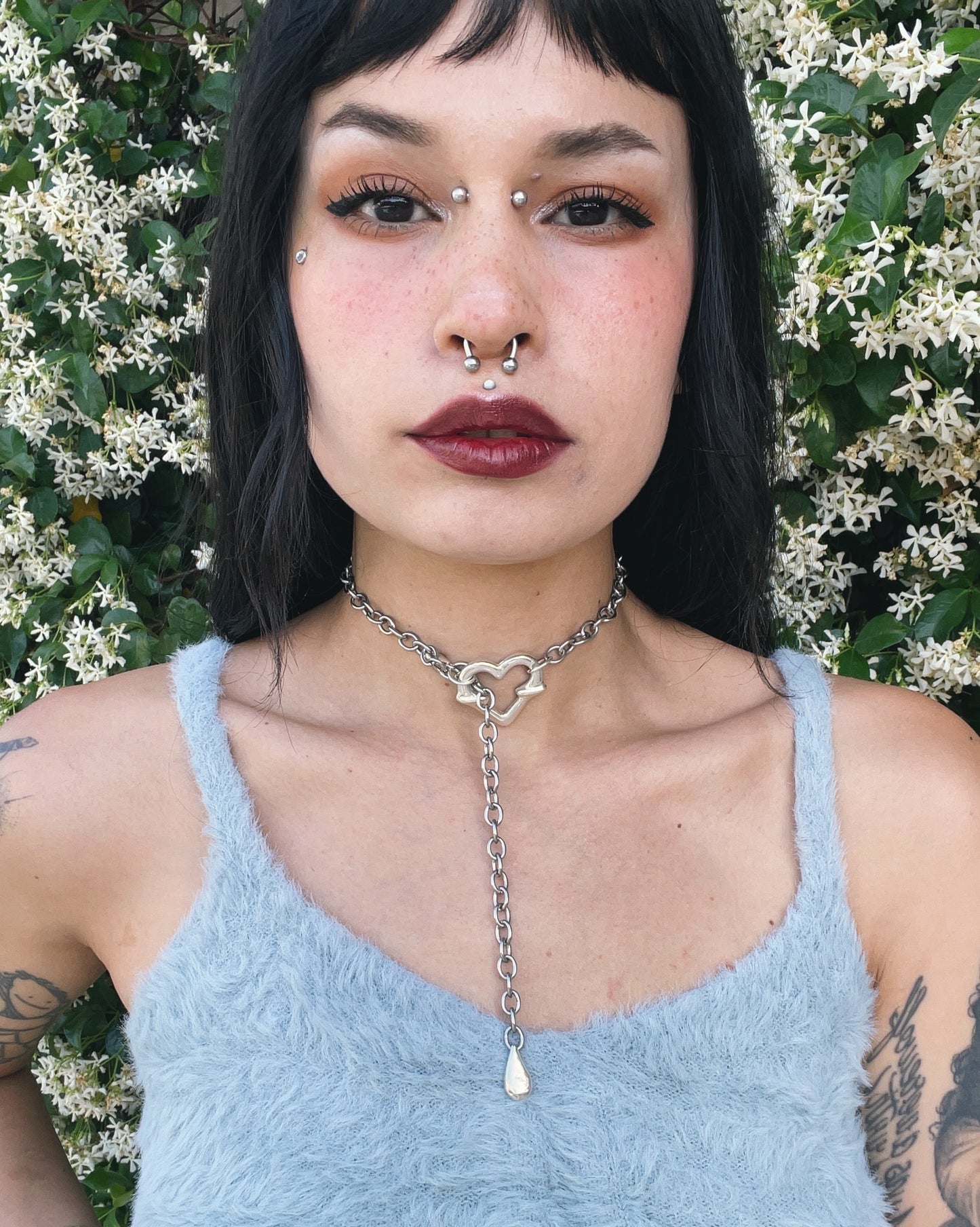 Heartthrob + Tear Drop Lariat Choker