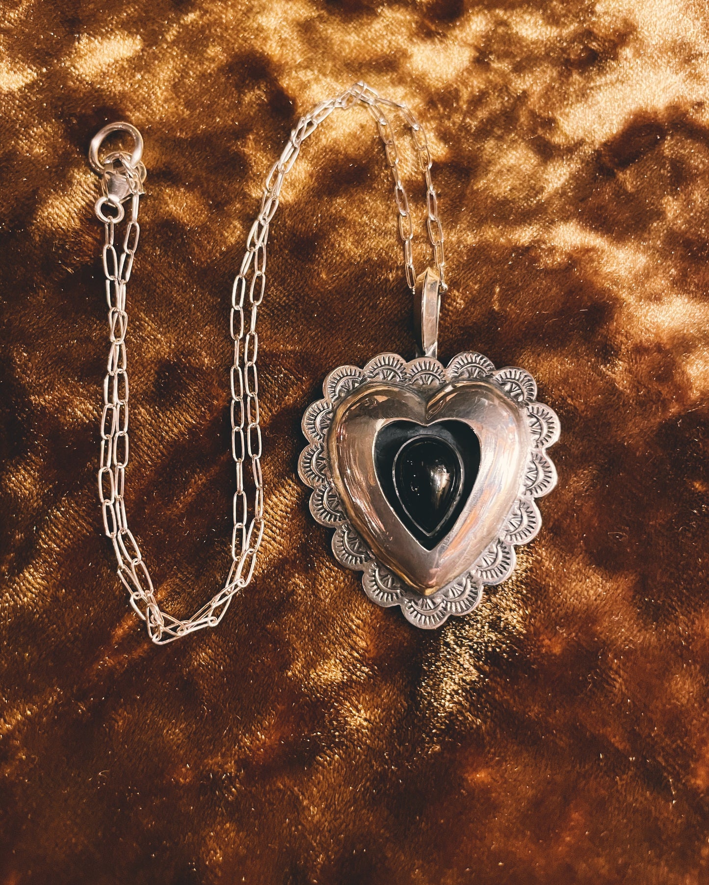 Custom onyx heartthrob shadowbox