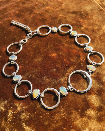 Moon Asteroid Belt Choker Necklace