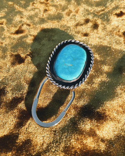 Turquoise Key Ring