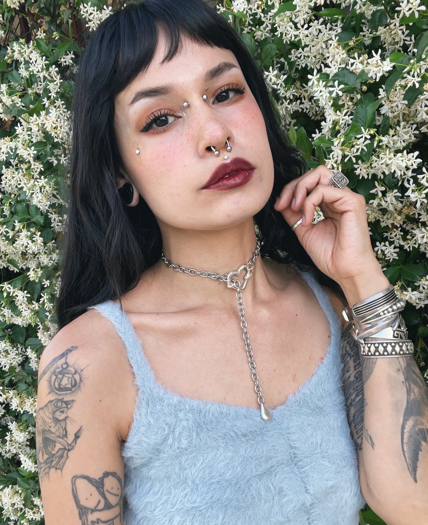 Heartthrob + Tear Drop Lariat Choker