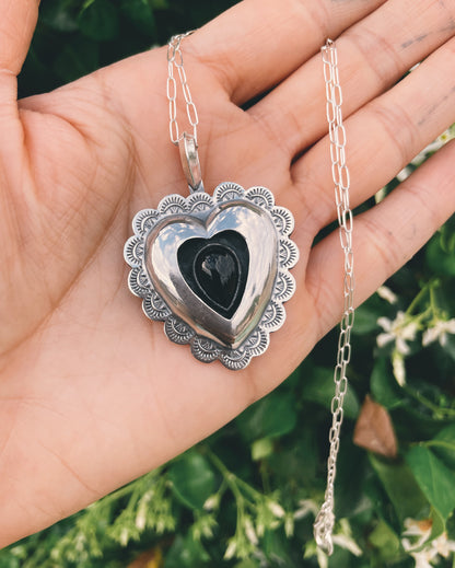 Custom onyx heartthrob shadowbox