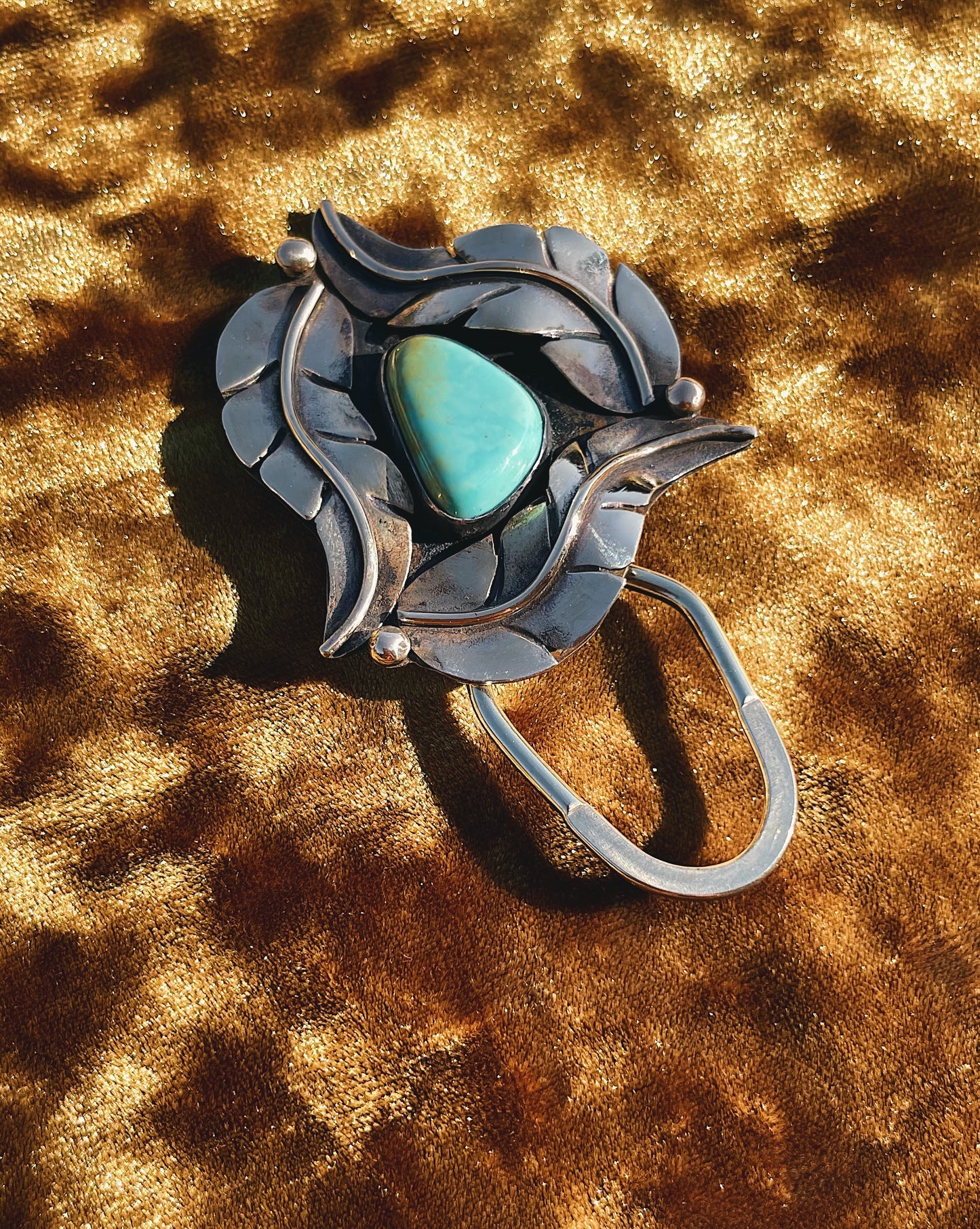 Turquoise Key Ring