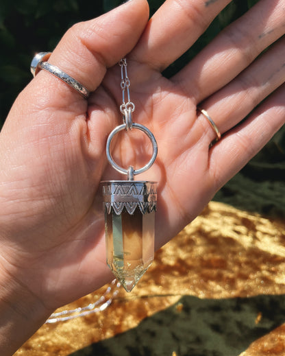 Lemon Quartz Talisman