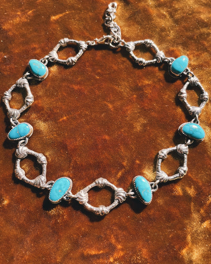 Kingman Turquoise Choker