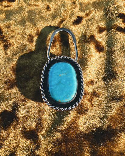 Turquoise Key Ring