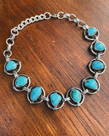 Kingman Turquoise Choker