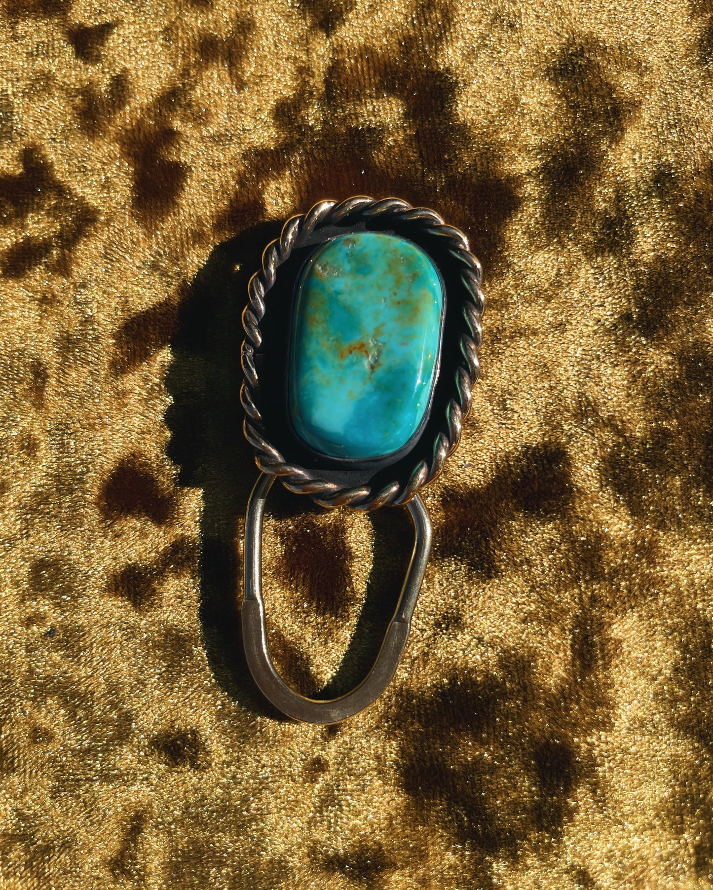 Turquoise Key Ring