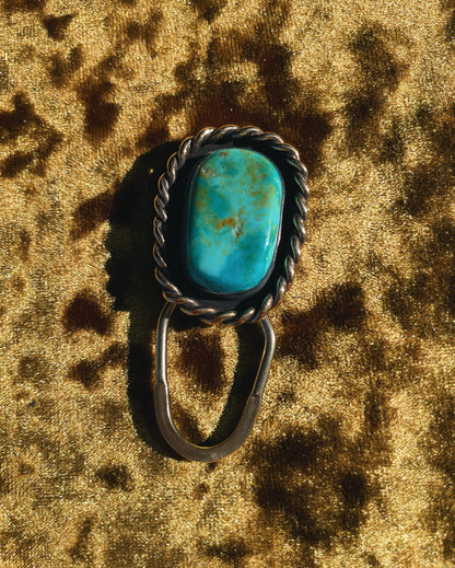 Turquoise Key Ring