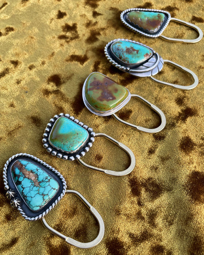 Arizona Turquoise Key Ring