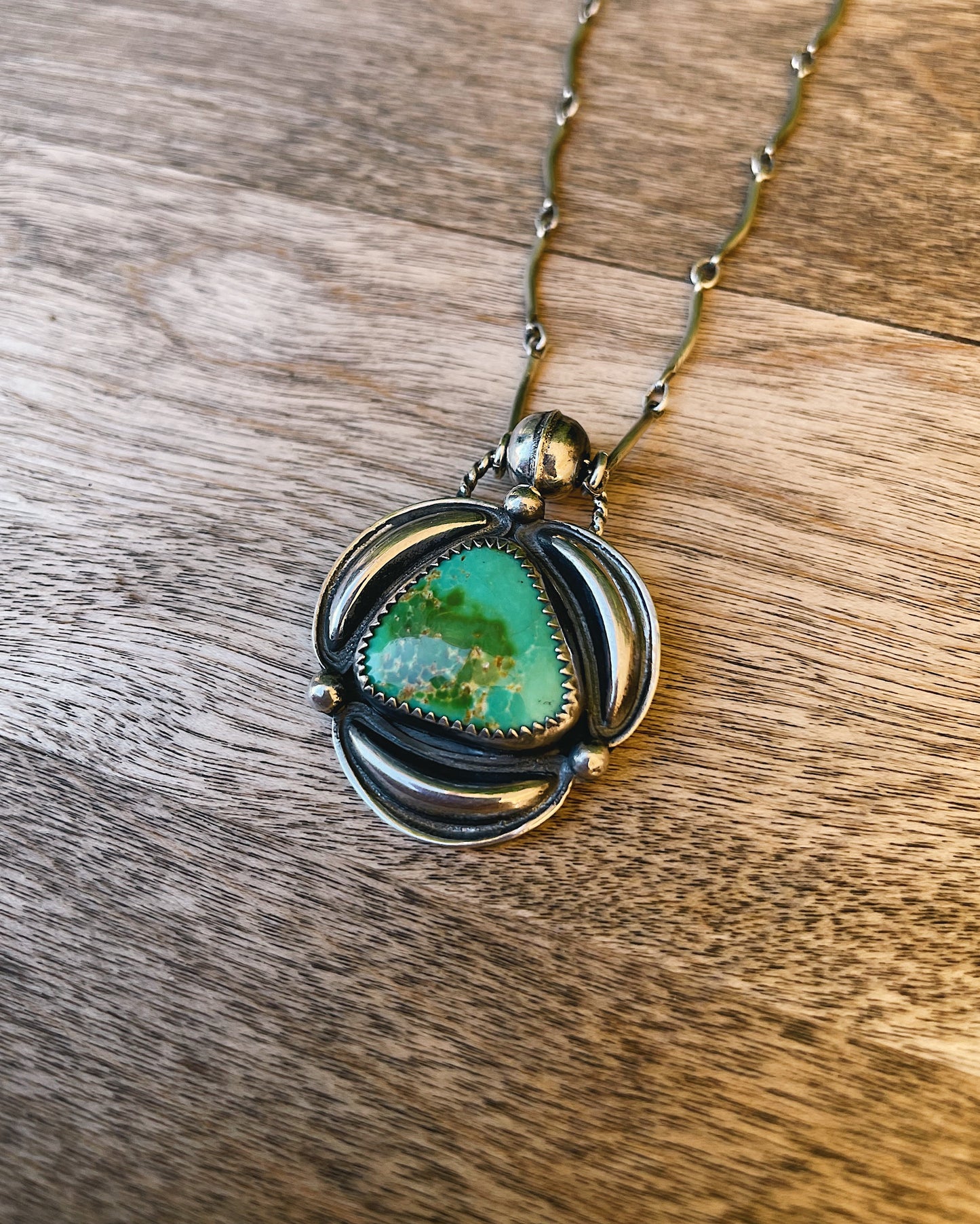 Hachita Turquoise Pendant Necklace