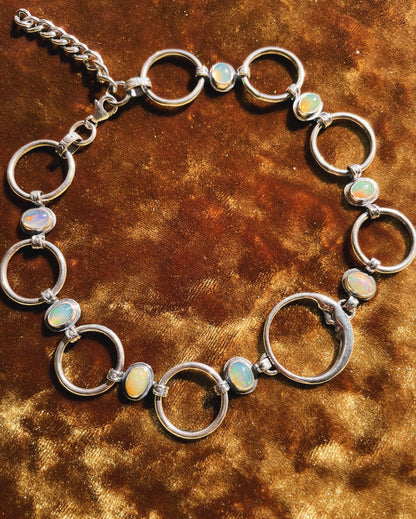 Moon Asteroid Belt Choker Necklace