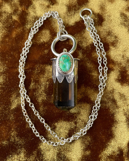 Citrine & Sonoran Gold Turquoise Talisman