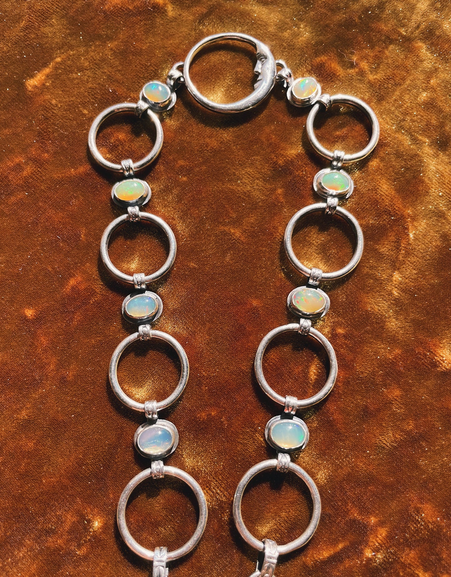 Moon Asteroid Belt Choker Necklace