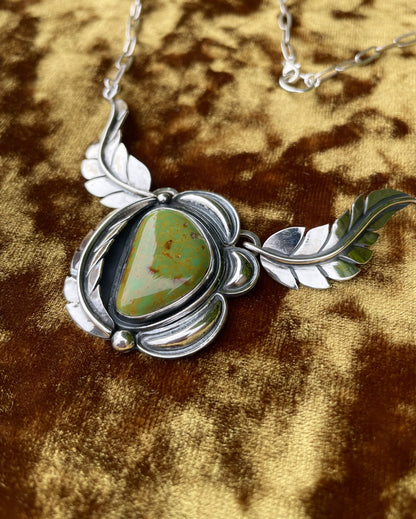 Sonoran Gold Leafy necklace