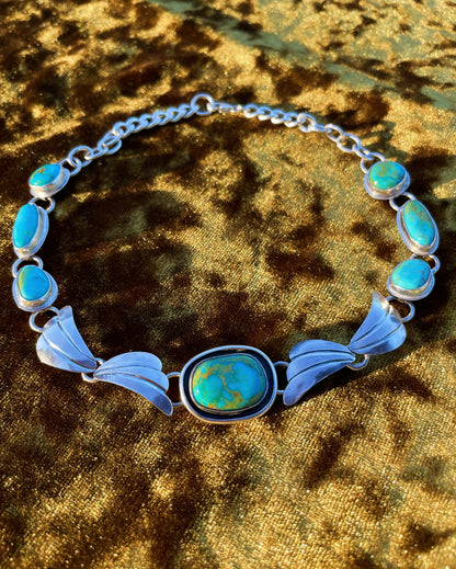 Campitos Turquoise siren choker