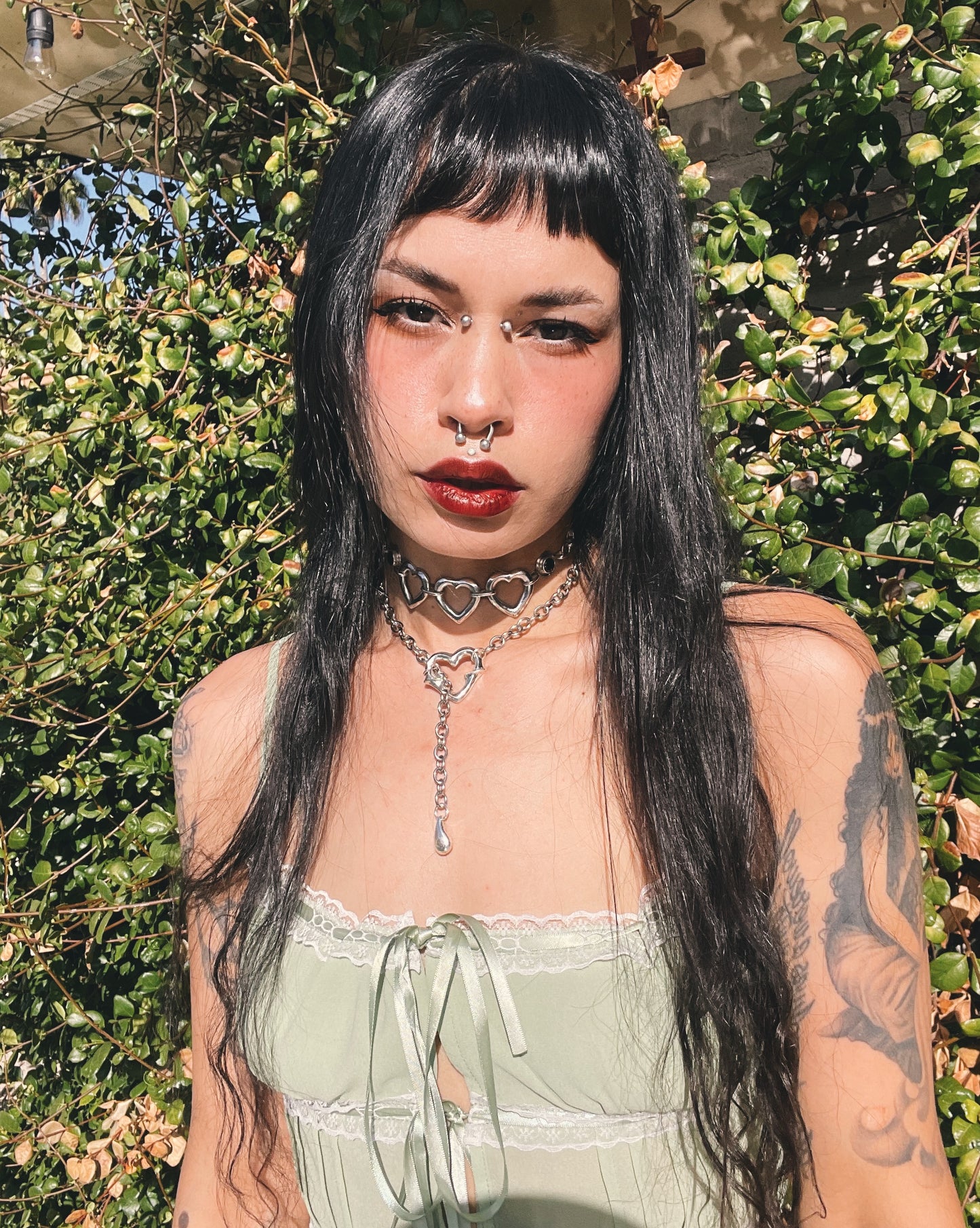 Heartthrob + Tear Drop Lariat Choker