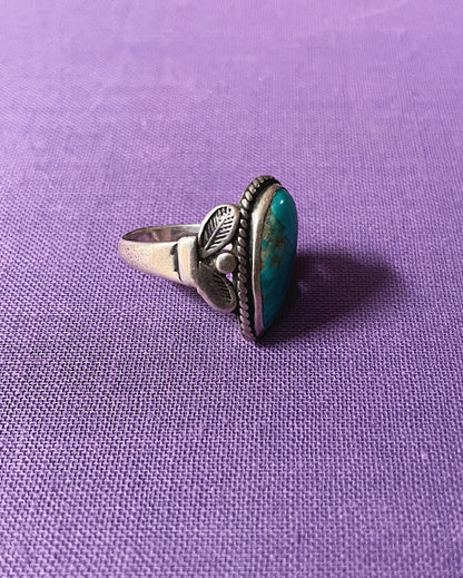 Vintage SW Turquoise Ring size 6.5