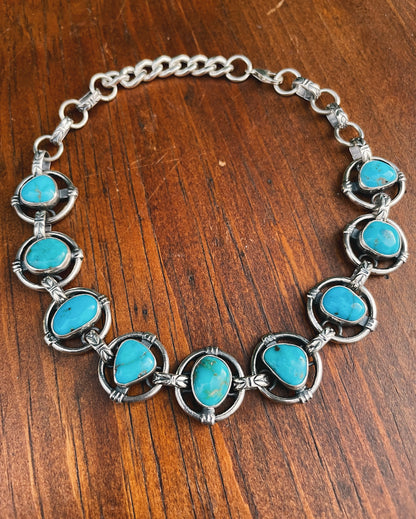 Kingman Turquoise Choker